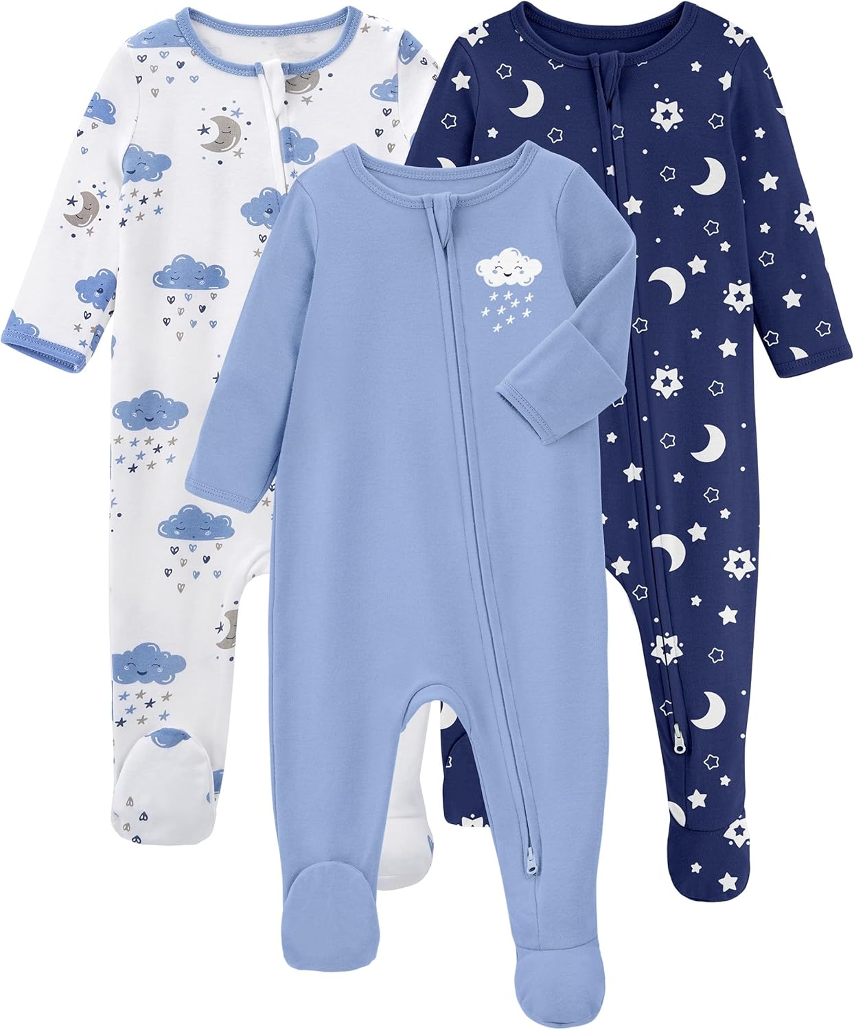 Baby Clothing Organic - Pyjamas pour bébé 100% coton biologique,