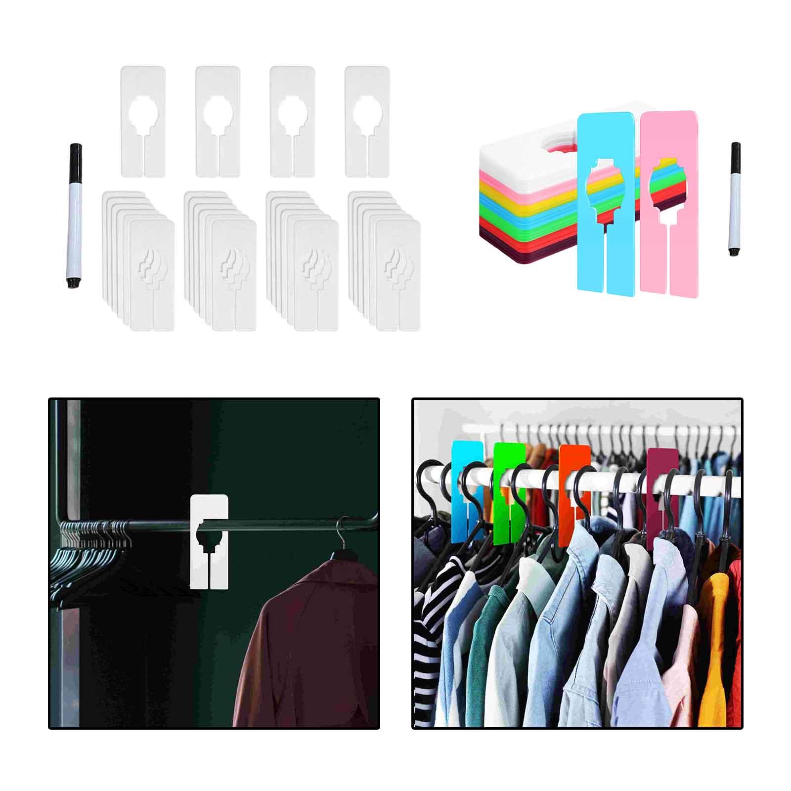 Baby Clothing Hanging Rack - 28x Séparateurs de penderie pour vêtements,